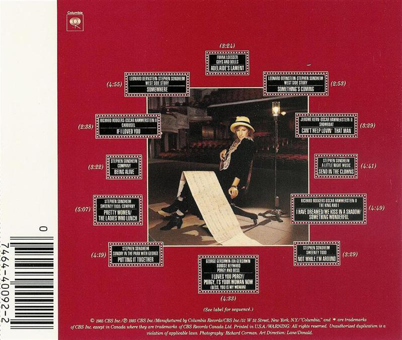 Streisand Broadway Album