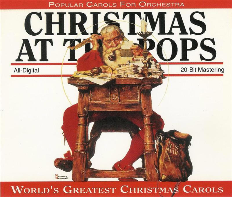 Christmas at the Pops Popular Carols For Orchestra CD 15095163226