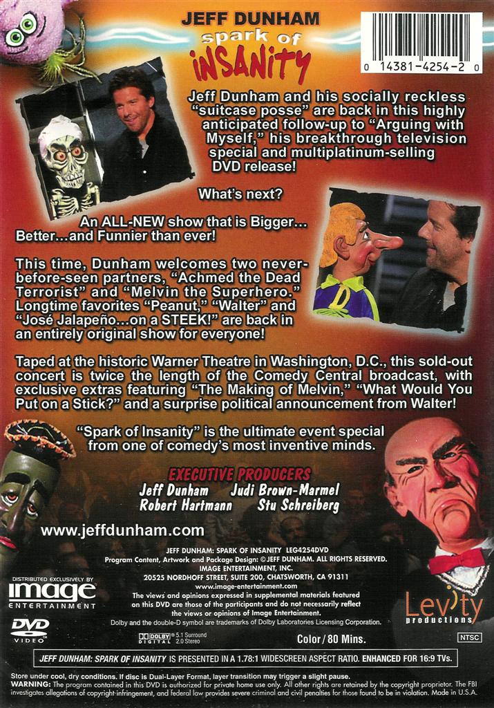 Jeff Dunham Peanut Spark Of Insanity Full