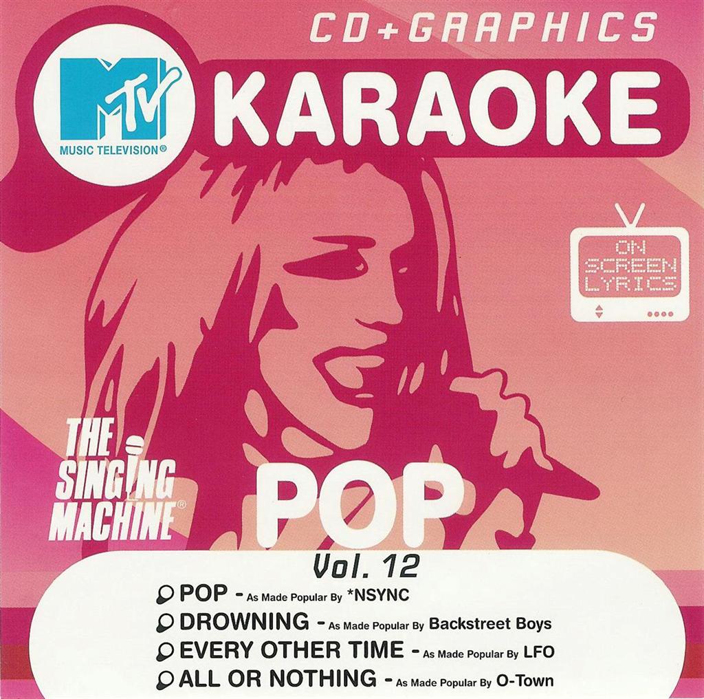 MTV Pop Vol. 12 Karaoke CD The Singing Machine 47237831229 eBay