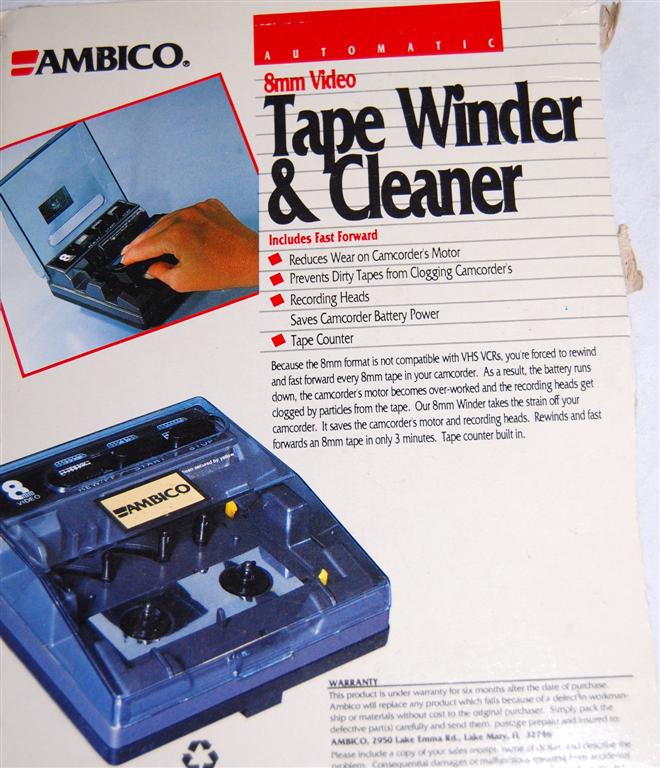 Ambico Model V0758 8mm Video Tape Rewinder eBay