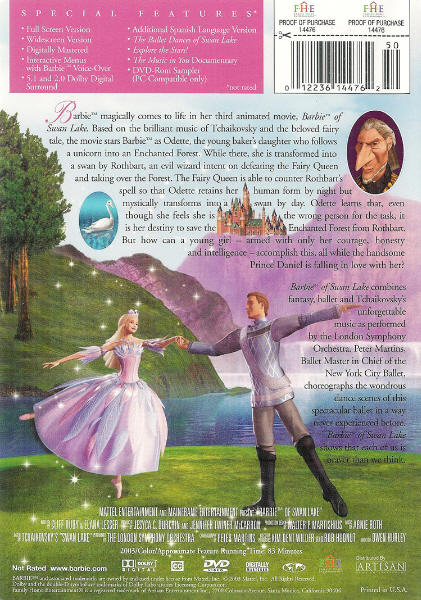 Barbie of Swan Lake - DVD 12236144762 | eBay