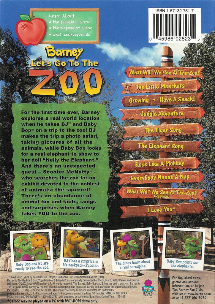 Barney - Let s Go to the Zoo movie