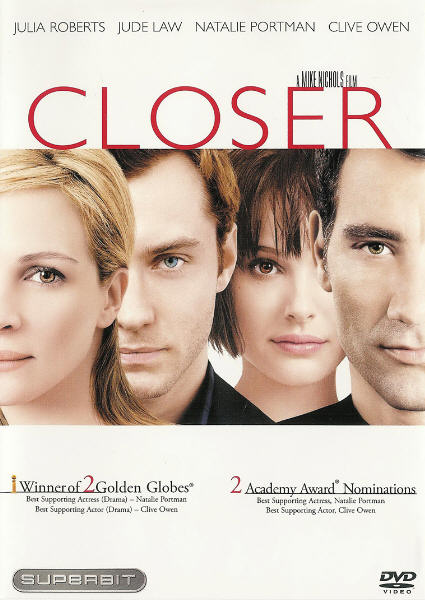 natalie portman in closer. closer natalie portman julia