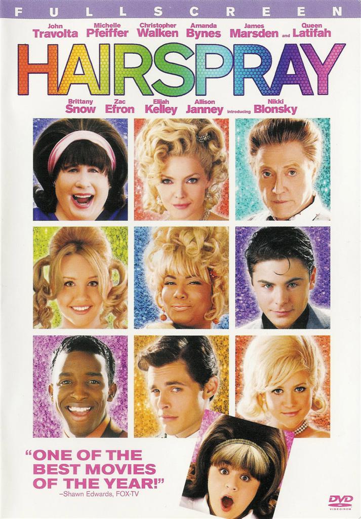 Hairspray John Travolta Michelle Pfeiffer DVD 794043110894 eBay