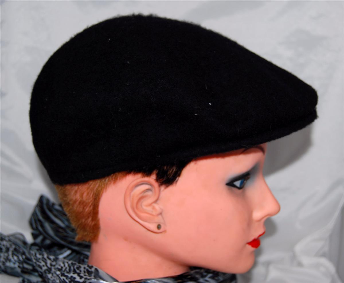 Harley Davidson English Black Beret Wool Hat NEW w/ Tag eBay