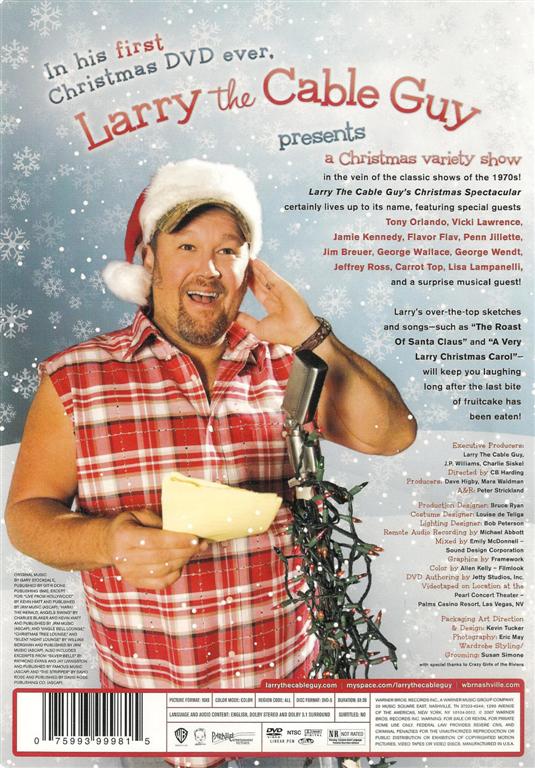 Larry The Cable Guy Christmas Carols Lyrics Larry The Cable Guy's Christmas Spectacular - DVD 75993999815 | eBay