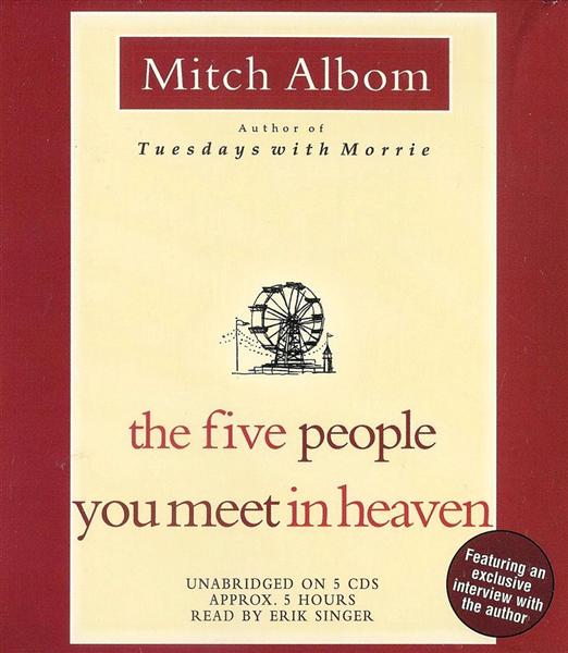   Five People You Meet in Heaven by Mitch Albom New 9781401397524  