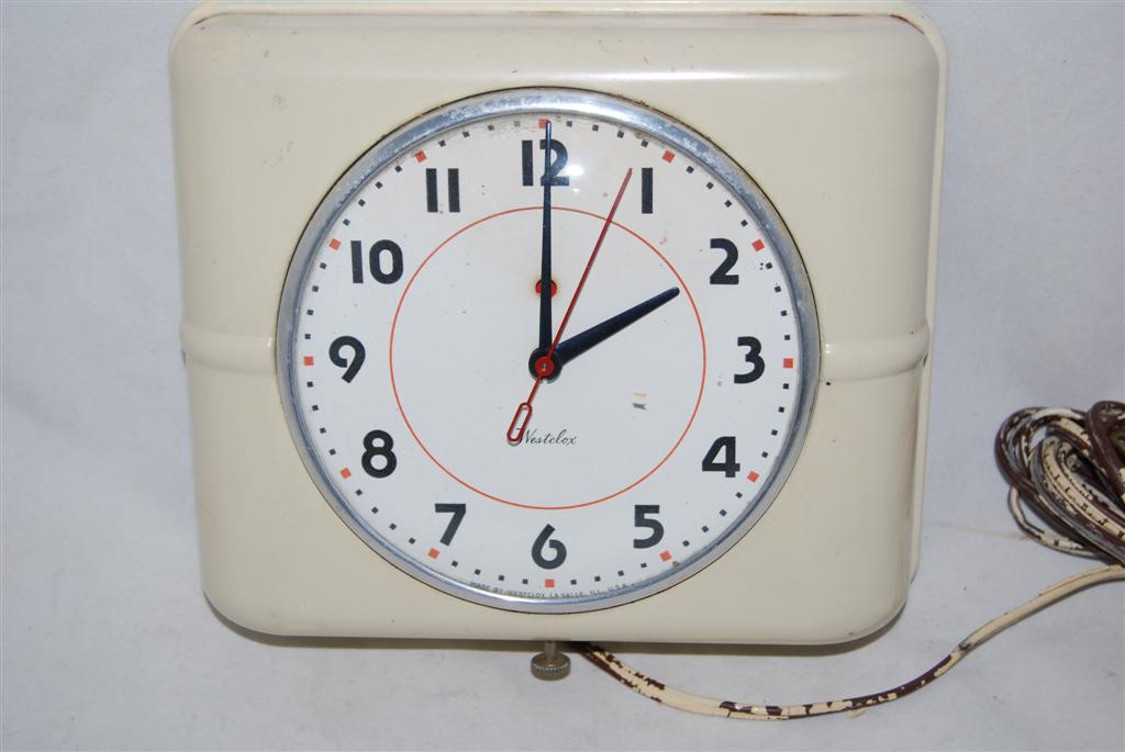 Vintage Westclox Belfast Kitchen Wall Clock Working eBay