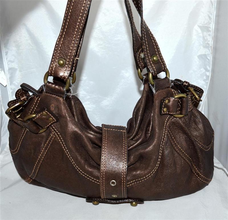 Mania Chocolate Brown Butter Soft Leather Hobo Bag Purse Made In Italy | eBay