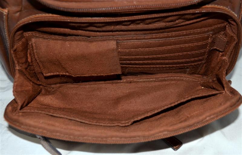 rosetti leather backpack