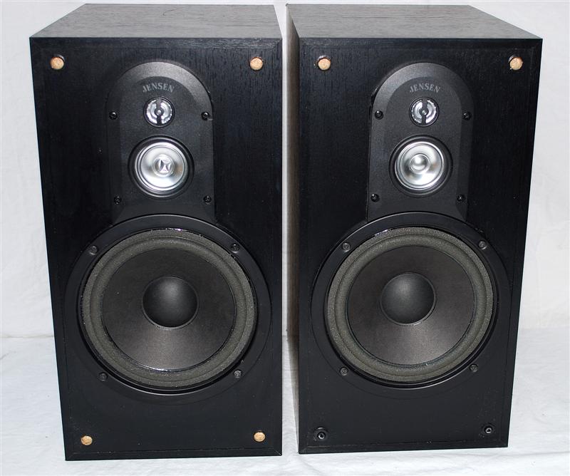 Jensen HiFi JHS63 Pair of 3Way Stereo Speakers Free Shipping eBay