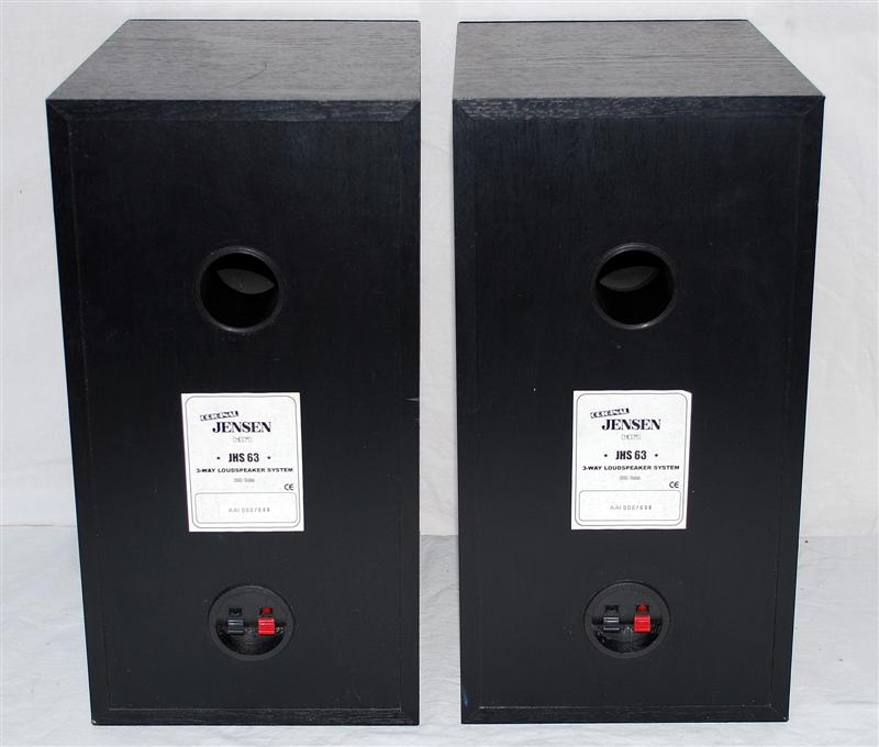 Jensen HiFi JHS63 Pair of 3Way Stereo Speakers Free Shipping eBay