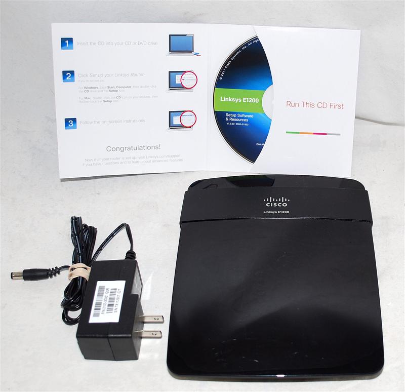 Cisco Linksys E1200 Wireless N 4Port Router FREE Shipping