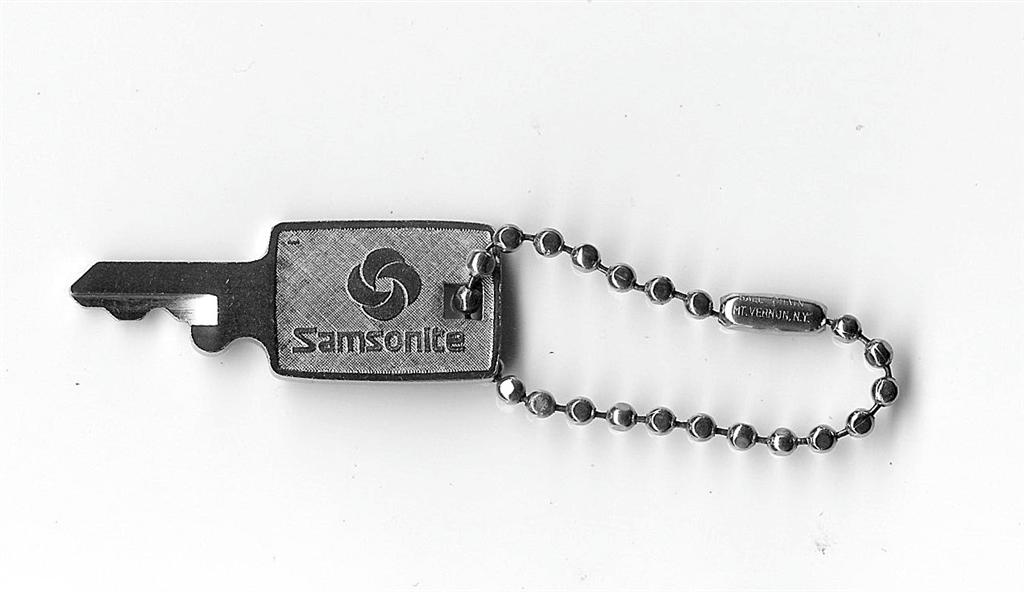 Vintage Samsonite Luggage Key 170 S with Ball Chain eBay