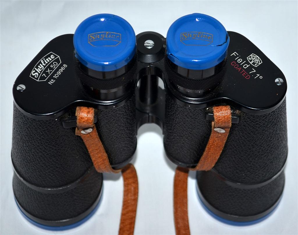Vintage Skyline 7x50 Field 7.1 Binoculars with Original Case eBay