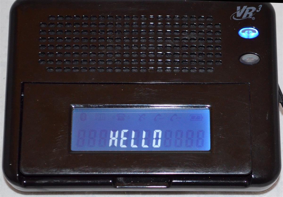   parlante sin manos del Auto LCD de radio de Bluetooth de VR3 VRBT300V
